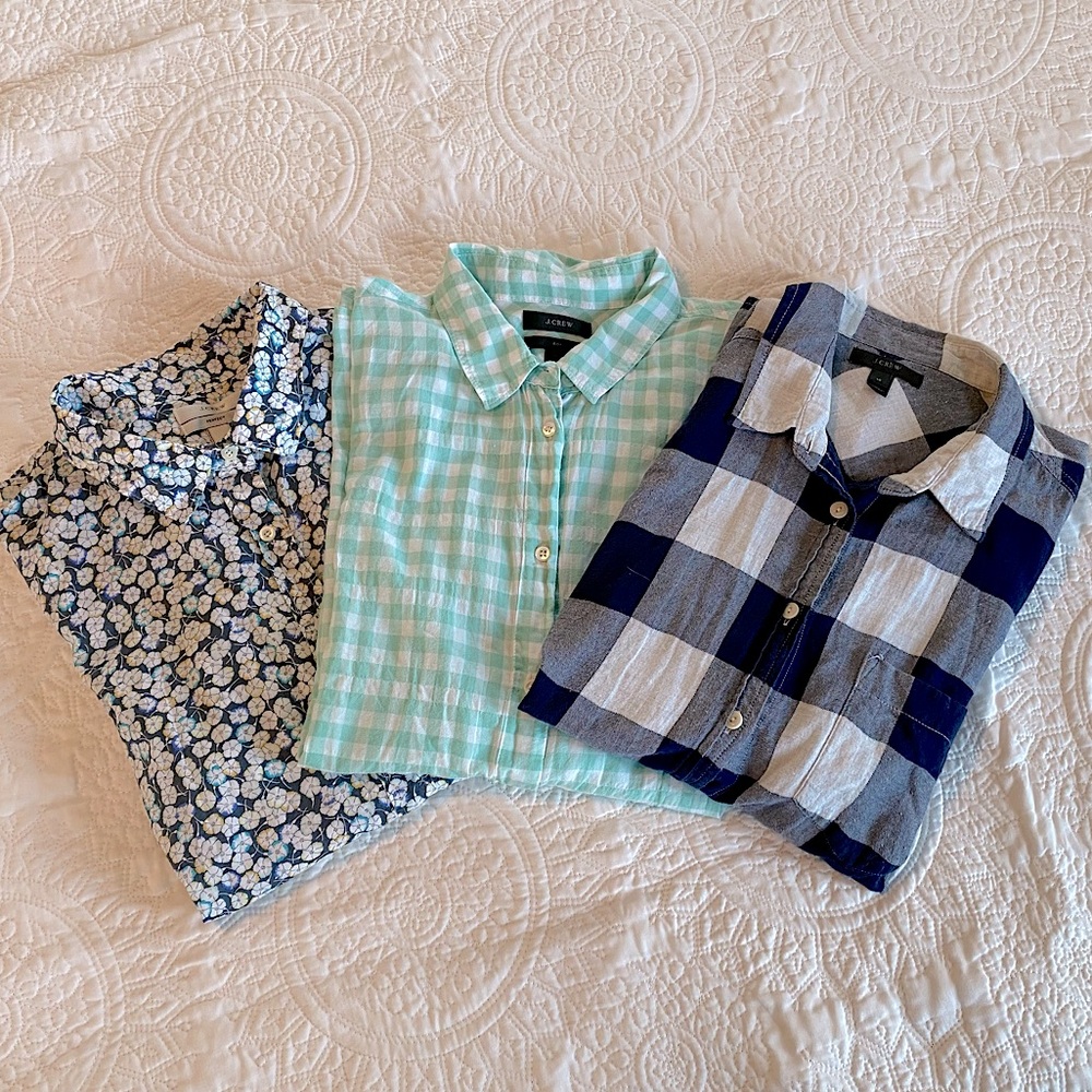 Bundle of J.Crew button down shirts